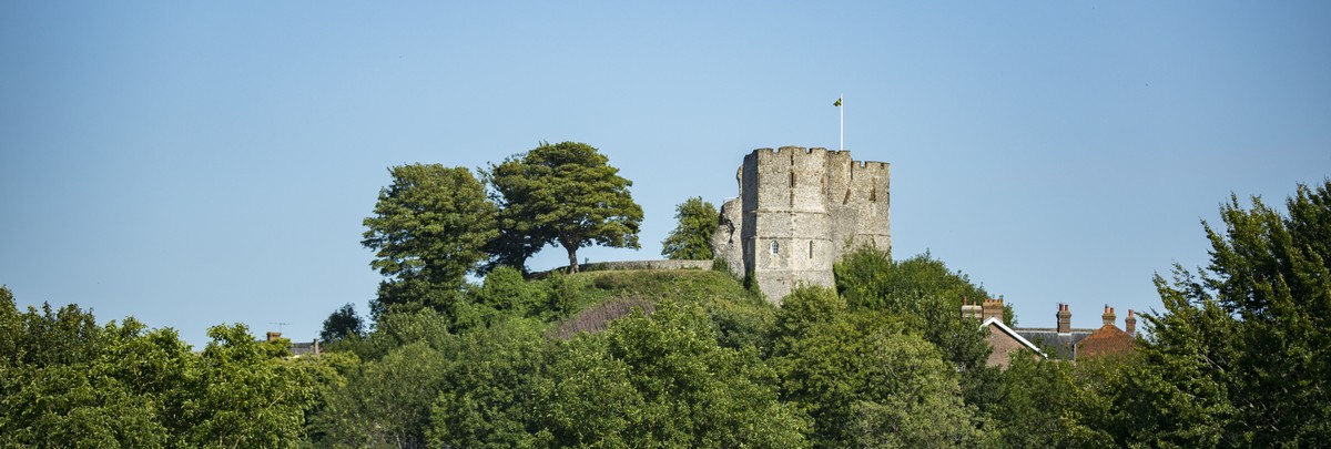 View to Lewes Castle