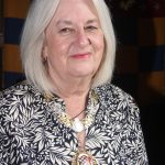 Councillor Shirley-Anne Sains posing for her mayoral portrait