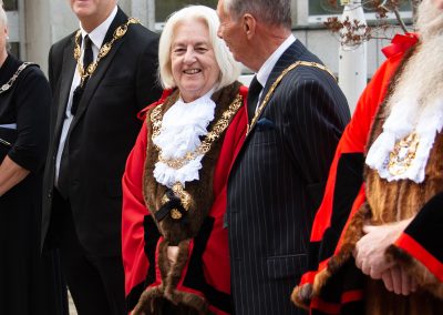 The Mayor at the Proclamation at County Hall