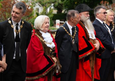 The Mayor attends the Proclamation at County Hall